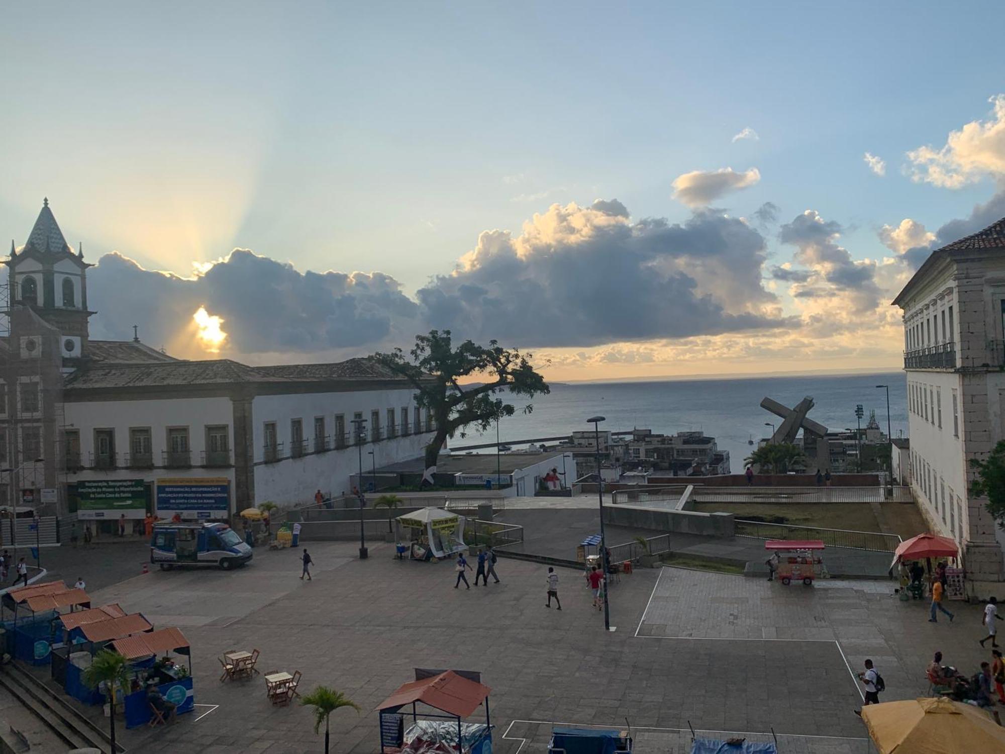 Hostel Morro De Sao Paulo Сальвадор Экстерьер фото
