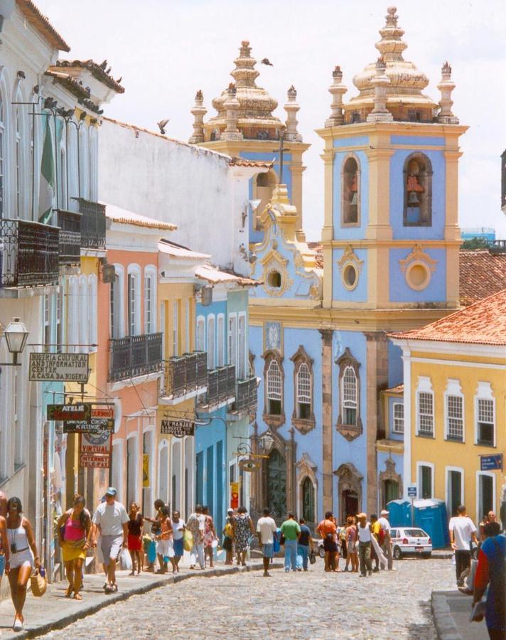Hostel Morro De Sao Paulo Сальвадор Экстерьер фото
