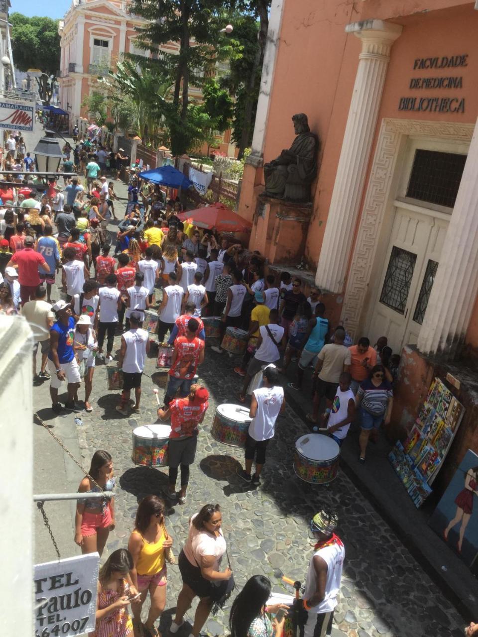 Hostel Morro De Sao Paulo Сальвадор Экстерьер фото
